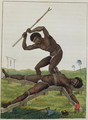 The Execution of Breaking on the Rack, 1793, from Narrative of a Five Years Expedition against the Revolted Negroes of Surinam 1772-77, published 1813 - John Gabriel Stedman