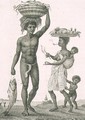 Family of Negro Slaves from Loango, 1792, plate 69 from Narrative of a Five Years Expedition against the Revolted Negroes of Surinam, engraved by William Blake 1757-1827 pub. 1806 - John Gabriel Stedman