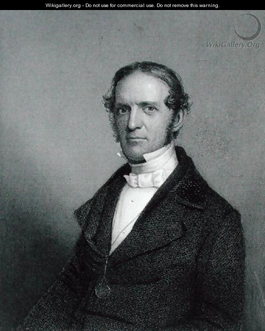 William Hickling Prescott, engraved by Thomas B. Welch 1814-74 after a daguerreotype - (after) Southworth, A.S. and Hawes, J.