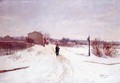 Snowy landscape - Paul Sourou