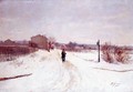Snowy landscape - Paul Sourou