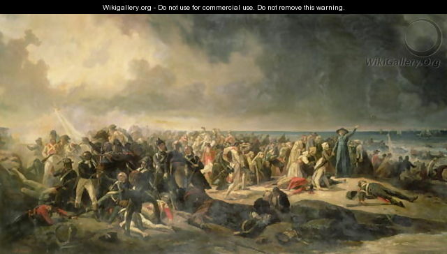 Scene of the Landing at Quiberon in 1795, 1850 - Jean Sorieul