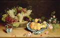 Still Life of Fruit and Flowers - Jan Soreau