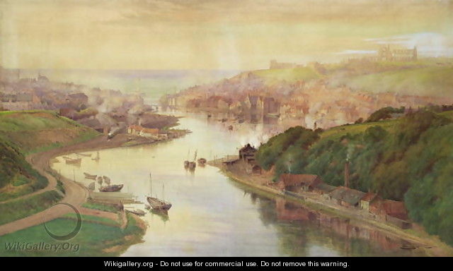 Whitby from Larpool - John Sowden