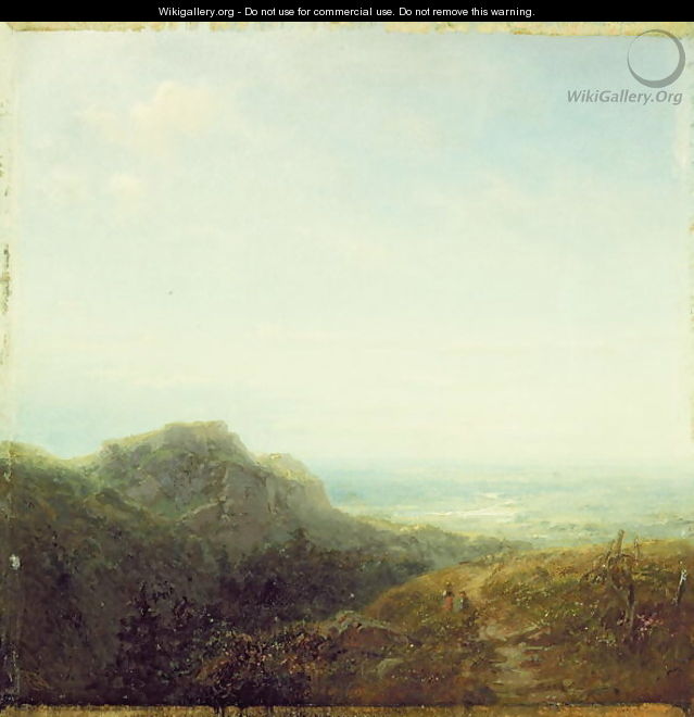 Overlooking the Valley - Carl Spitzweg