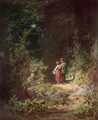 Lovers in a Wood, c.1860 - Carl Spitzweg