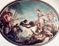 Foster 245 The East offering its riches to Britannia, 1778 - Roma Spiridione