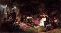 The Picnic, c.1864 - Carl Spitzweg