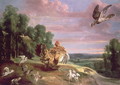 The Hawk and the Hen - Frans Snyders