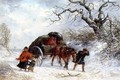 The Carriers Cart - Winter - Thomas Smythe