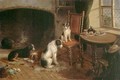 Interior with Dogs, 1894-96 - Thomas Smythe