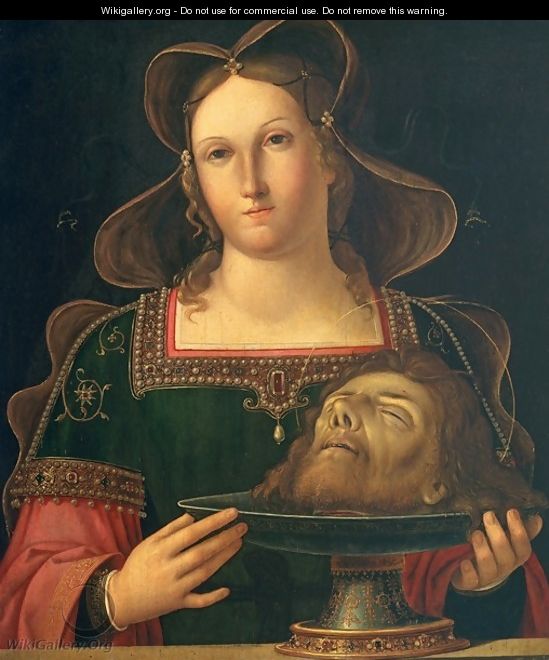 Salome with the head of St. John the Baptist - Antonio da Solario
