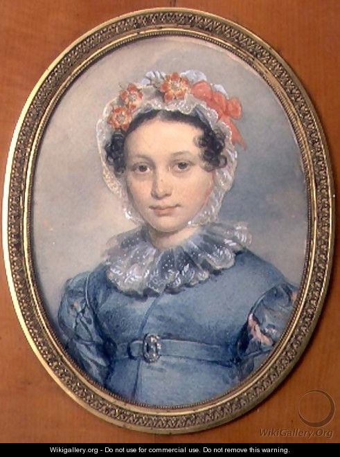 Portrait of Countess Sofia Stepanovna Shcherbatova 1798-1885, 1818 - Pyotr Fyodorovich Sokolov