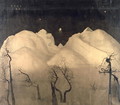 Winter Night in the Mountains, 1901-02 - Harald Oscar Sohlberg