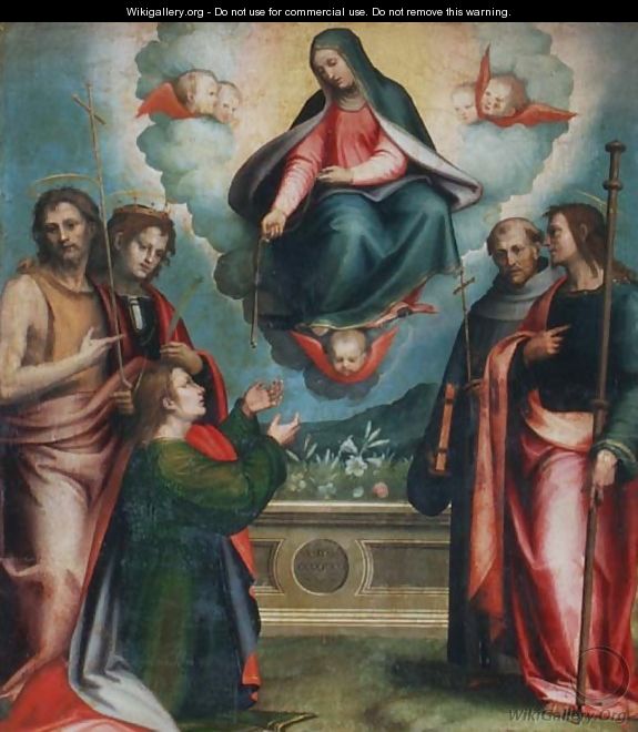 The Madonna of the Girdle, 1521 - Giovanni Antonio Sogliani