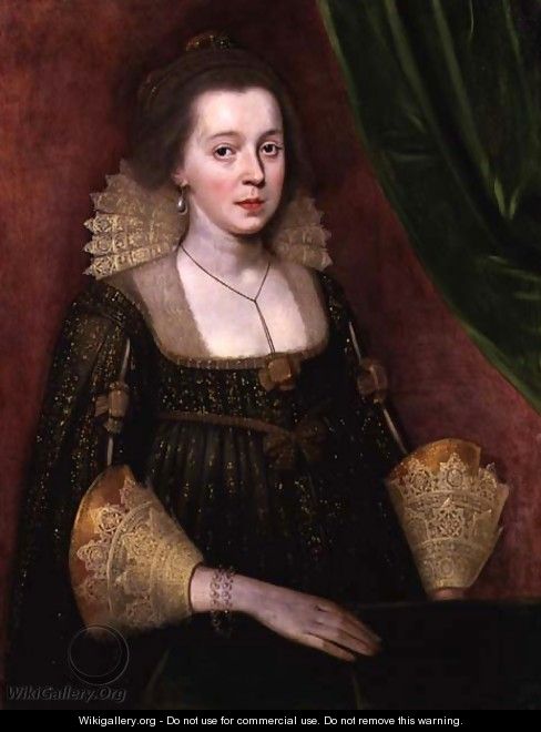 Portrait of a Young Lady, c.1620 - Paulus Van Somer
