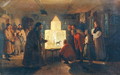 The Magic Lantern, 1876 - Lev Grigoryevich Solovyev