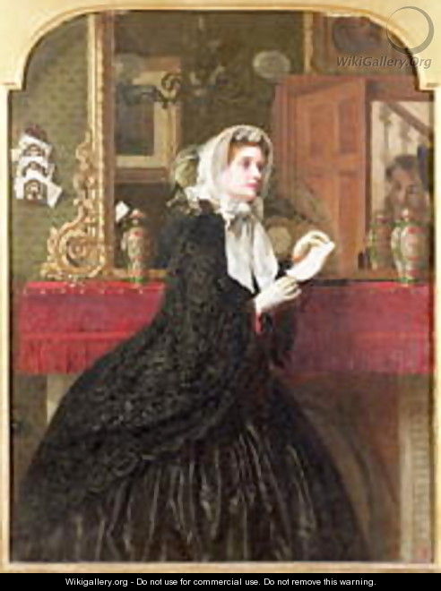 The Love Letter, 1861 - Rebecca Solomon