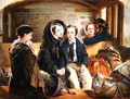 Second Class - The Parting Thus part we rich in sorrow, parting poor., 1855 - Abraham Soloman