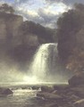 A Waterfall Scene - John Brandon Smith