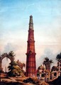 Qutb Minar, Delhi, c.1815 - J. Smith