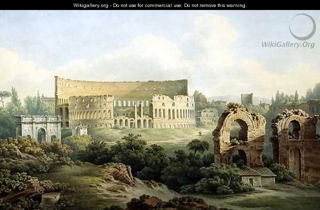 The Colosseum, Rome, 1802 - John Warwick Smith