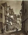View of the Southern Extremity of Thieving Lane of late years called Bow Street..., drawn 1807, engraved by W.M. Fellows, pub. 1807 - John Thomas Smith
