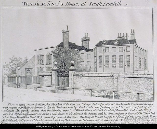 View of Turret House, Lambeth, 1798 - John Thomas Smith