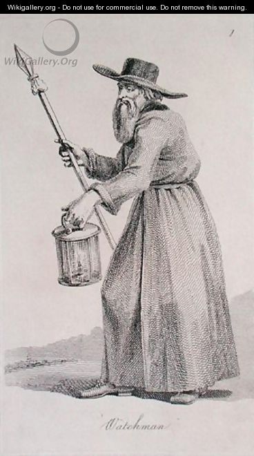 Watchman from c.1640, c.1819 - John Thomas Smith