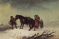 Snow Scene - Edward Robert Smythe