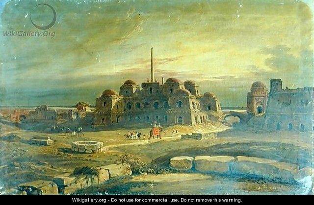 View Of The Purana Kila, Near Delhi, 1830 - Robert Smith
