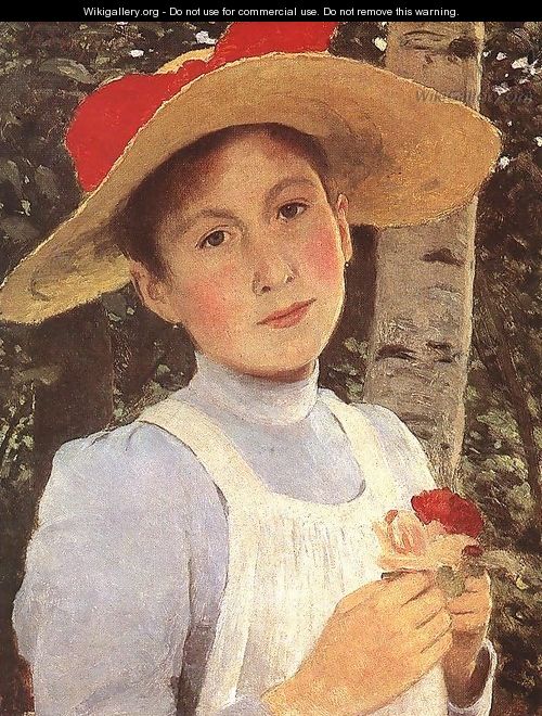 Rozsi Szinyei Merse, the Artists Daughter 1897 - Pal Merse Szinyei