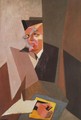 Portrait of Tristan Tzara 1926 - Lajos Tihanyi
