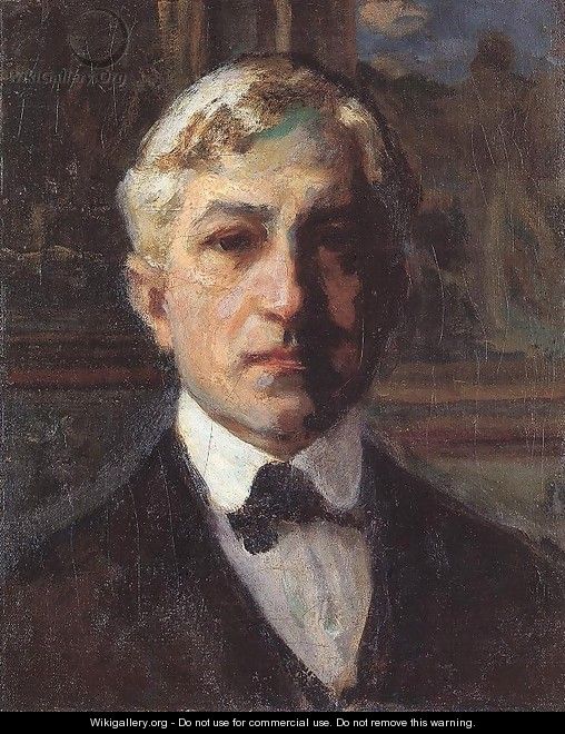 Selt-portrait c. 1910 - Janos Thorma