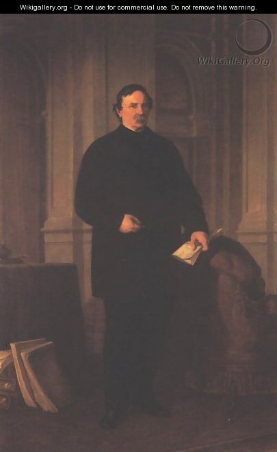 Portrait of Ferenc Deak 1870 - Mor Than