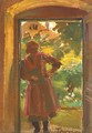 Woman Standing in a Door 1933-34 - Janos Tornyai