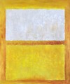 White, Orange and Yellow - Mark Rothko (inspired by)