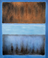 No. 61 Rust and Blue - Mark Rothko (inspired by)