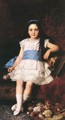 Portrait of a Girl 1883 - Gyorgy the Elder Vastagh