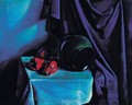 Still Life with a Jug Still Life with Blue Drapery 1920 - Karoly Patko