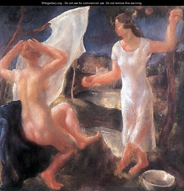 Bathing Women 1928 - Jeno Paizs Goebel