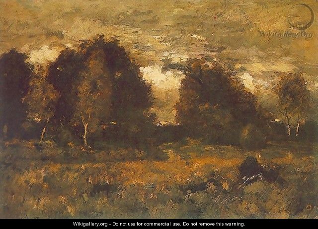 Stormy Landscape 1875 - László Paal