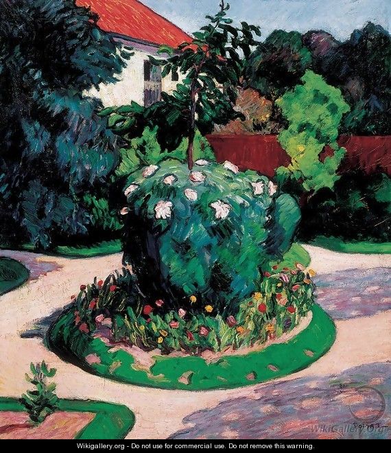 Detail of a Garden - Tibor Polya