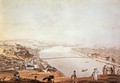 View of Pest-Buda from the Gellerthegy 1817 - Andras Petrich