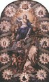 Saint Bernard before Mary 1725 - Girolamo Pesce