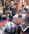 In the Salon - Izsak Perlmutter