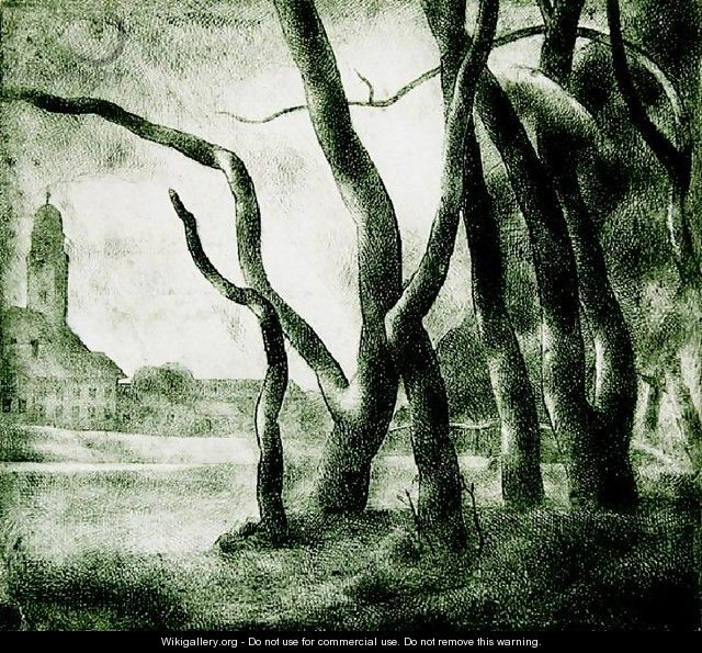 Nagybanya Landscape 1924 - Karoly Patko