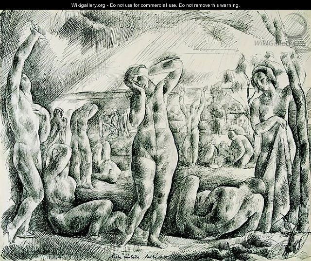 Sketch for Niobe 1923 - Karoly Patko