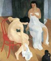 Bathing in the Morning 1930s - Karoly Patko