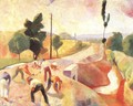 Road Construction 1928 - Karoly Patko